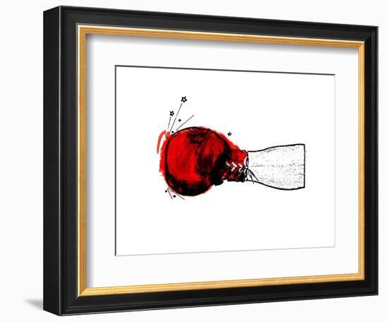 Pow-Alex Cherry-Framed Premium Giclee Print