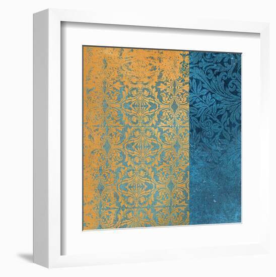 Powder Blue Lace I-Rachel Travis-Framed Art Print