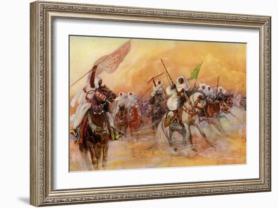 Powder Play, Morocco-null-Framed Giclee Print