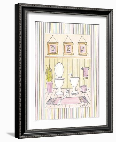 Powder Room IV-Steve Leal-Framed Art Print