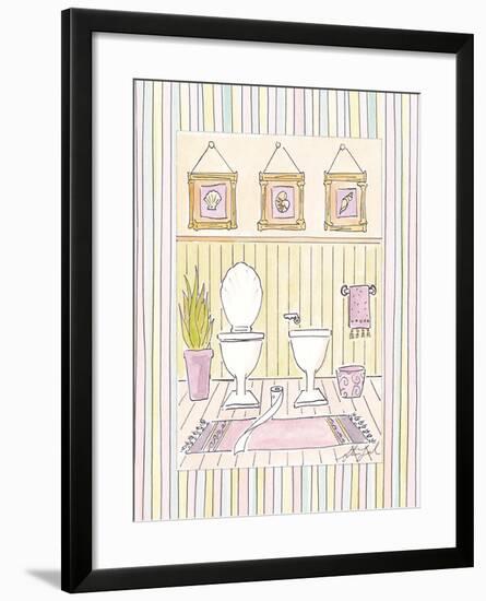 Powder Room IV-Steve Leal-Framed Art Print