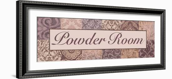 Powder Room Purple-Todd Williams-Framed Photographic Print