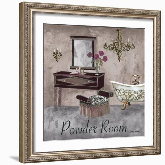 Powder Room-Gregory Gorham-Framed Art Print