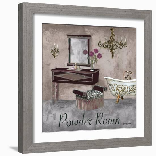 Powder Room-Gregory Gorham-Framed Art Print