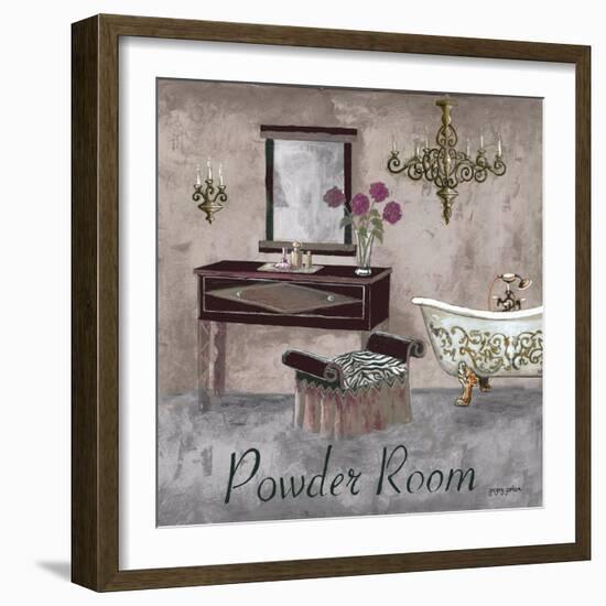 Powder Room-Gregory Gorham-Framed Art Print