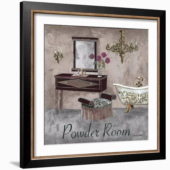 Powder Room-Gregory Gorham-Framed Art Print