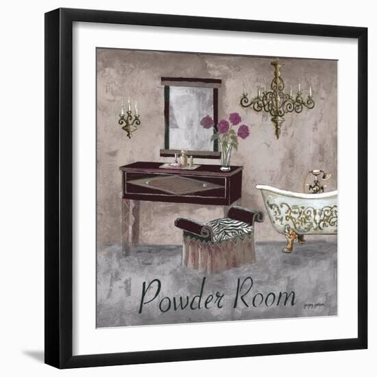 Powder Room-Gregory Gorham-Framed Art Print