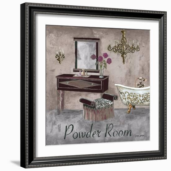 Powder Room-Gregory Gorham-Framed Art Print