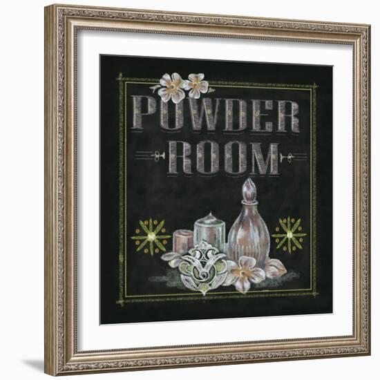 Powder Room-Margaret Ferry-Framed Art Print