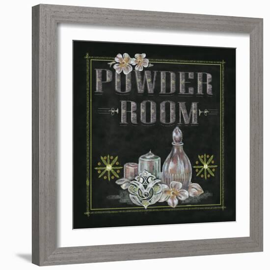 Powder Room-Margaret Ferry-Framed Art Print