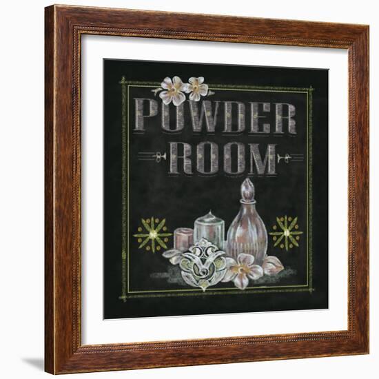 Powder Room-Margaret Ferry-Framed Art Print