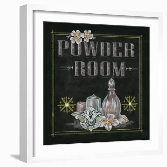 Powder Room-Margaret Ferry-Framed Art Print