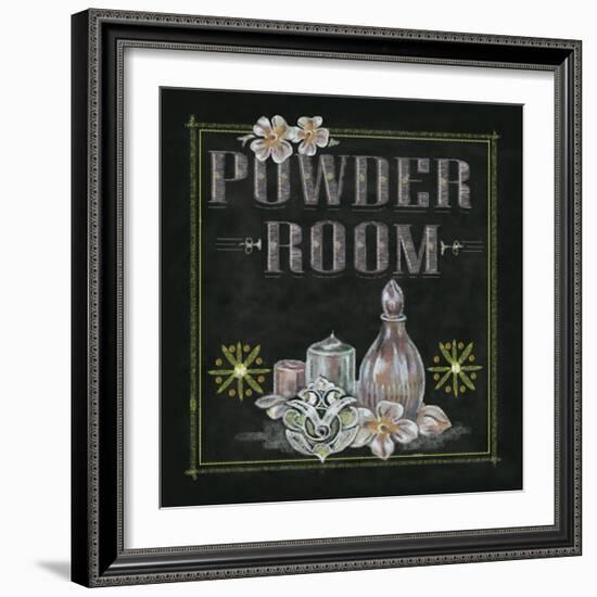 Powder Room-Margaret Ferry-Framed Art Print