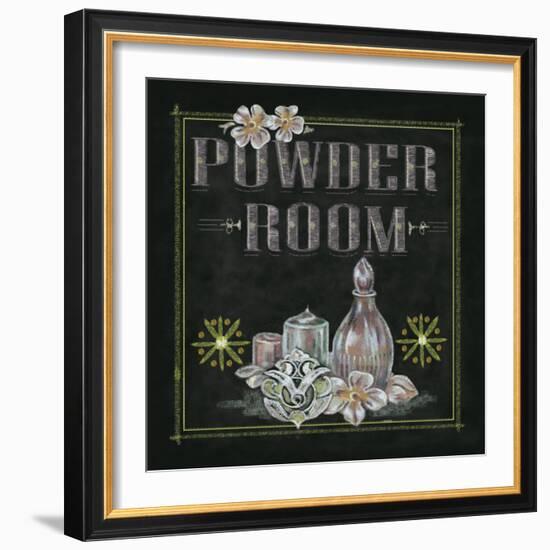 Powder Room-Margaret Ferry-Framed Art Print