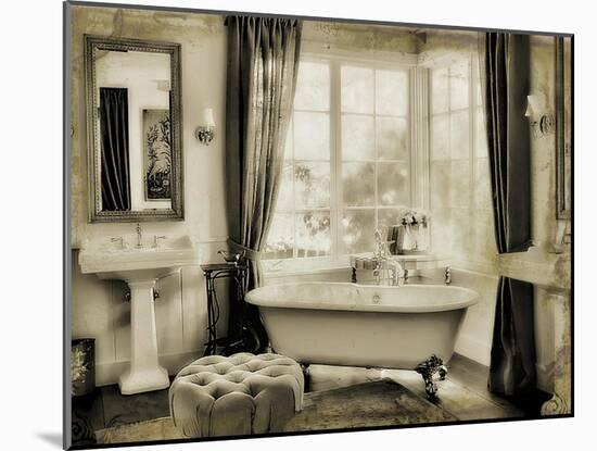 Powder Room-Mindy Sommers-Mounted Giclee Print