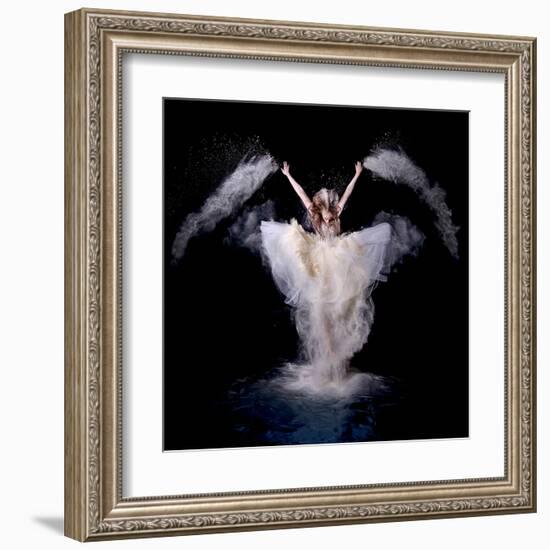 Powder Rush-Pauline Pentony Ba-Framed Art Print