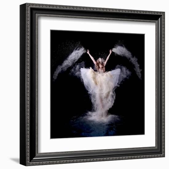 Powder Rush-Pauline Pentony Ba-Framed Art Print