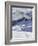 Powder Skiing at Whistler Mountain Resort-Christian Kober-Framed Photographic Print