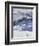 Powder Skiing at Whistler Mountain Resort-Christian Kober-Framed Photographic Print