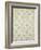 Powdered Wallpaper Design, 1874-William Morris-Framed Giclee Print