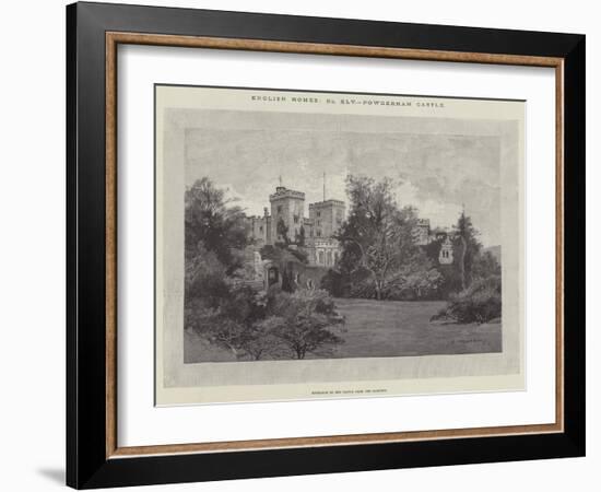 Powderham Castle-Charles Auguste Loye-Framed Giclee Print