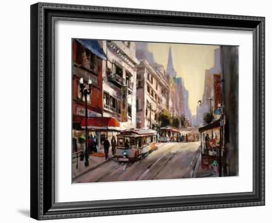 Powell Mason Line-Brent Heighton-Framed Art Print