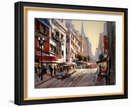 Powell Mason Line-Brent Heighton-Framed Art Print