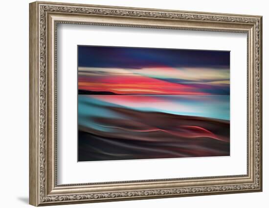 Powell River Sunset-Ursula Abresch-Framed Photographic Print