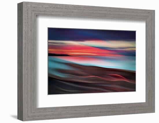 Powell River Sunset-Ursula Abresch-Framed Photographic Print