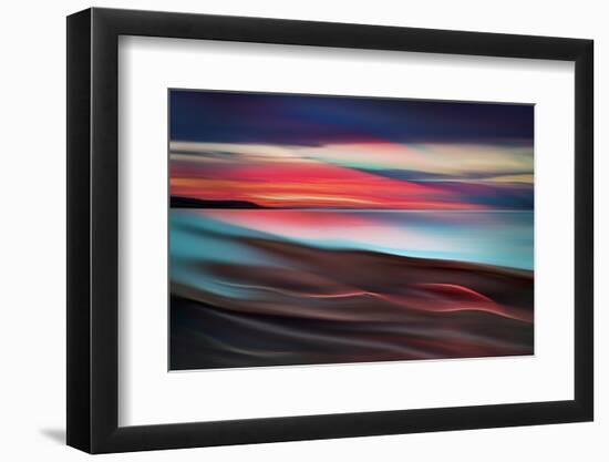 Powell River Sunset-Ursula Abresch-Framed Photographic Print