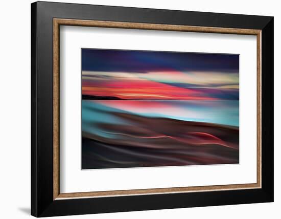 Powell River Sunset-Ursula Abresch-Framed Photographic Print