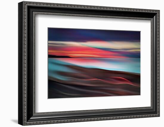 Powell River Sunset-Ursula Abresch-Framed Photographic Print