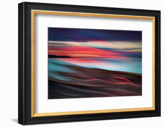 Powell River Sunset-Ursula Abresch-Framed Photographic Print