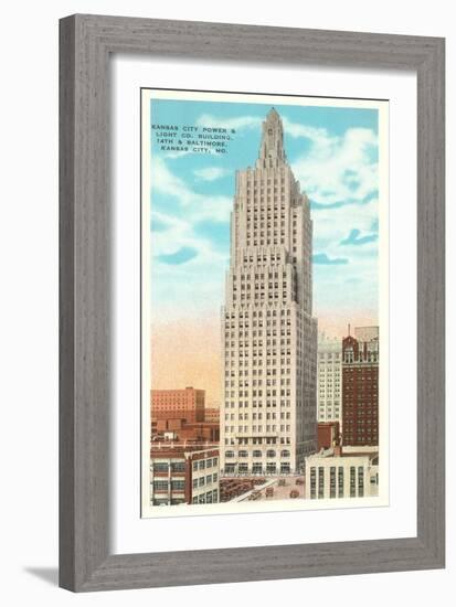 Power and Light Building, Kansas City, Missouri-null-Framed Art Print