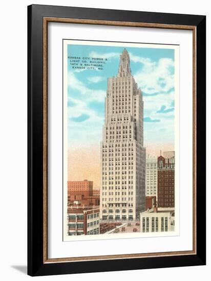 Power and Light Building, Kansas City, Missouri-null-Framed Art Print