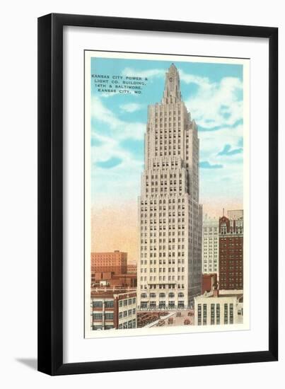 Power and Light Building, Kansas City, Missouri-null-Framed Art Print