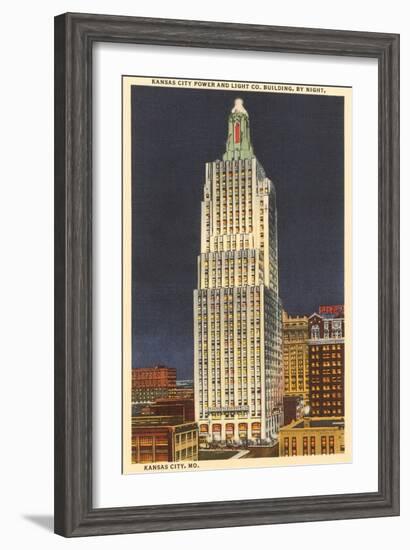 Power and Light Company, Kansas City, Missouri-null-Framed Art Print