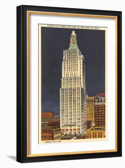 Power and Light Company, Kansas City, Missouri-null-Framed Art Print