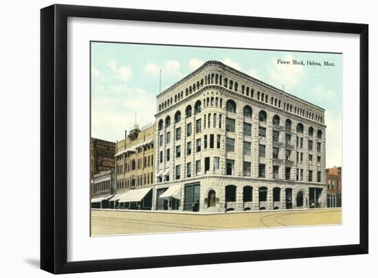 Power Block, Helena-null-Framed Art Print