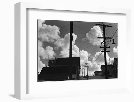 Power Lines, San Francisco, 1938-Brett Weston-Framed Photographic Print
