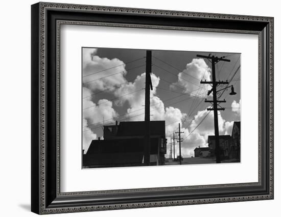 Power Lines, San Francisco, 1938-Brett Weston-Framed Photographic Print