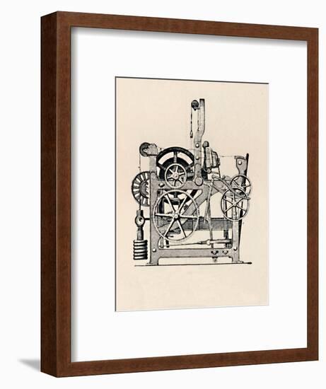 'Power Loom (Side View)', 1836, (1904)-Unknown-Framed Giclee Print