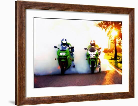 Power: Motorcycles-null-Framed Art Print