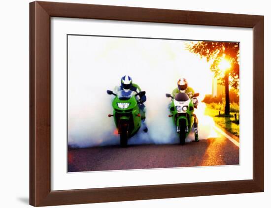 Power: Motorcycles-null-Framed Art Print