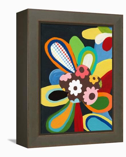 Power Pop Three-Jan Weiss-Framed Stretched Canvas