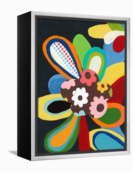 Power Pop Three-Jan Weiss-Framed Stretched Canvas