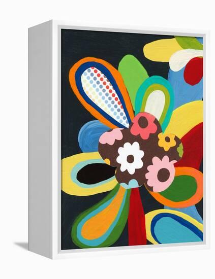 Power Pop Three-Jan Weiss-Framed Stretched Canvas