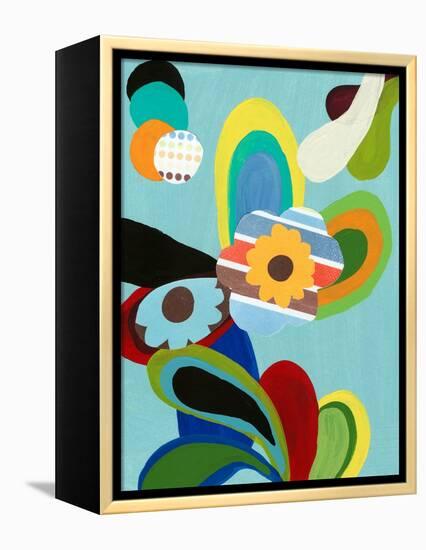 Power Pop Two-Jan Weiss-Framed Stretched Canvas