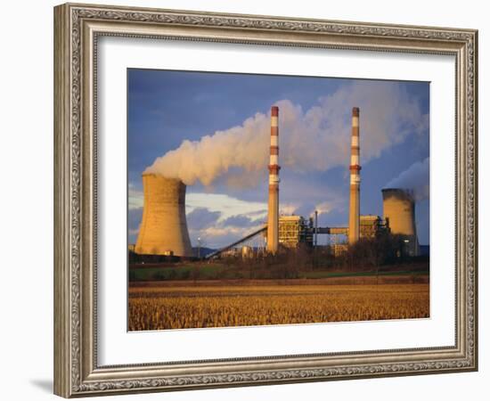Power Station at Middleburg, Pennsylvania, USA-Robert Francis-Framed Photographic Print