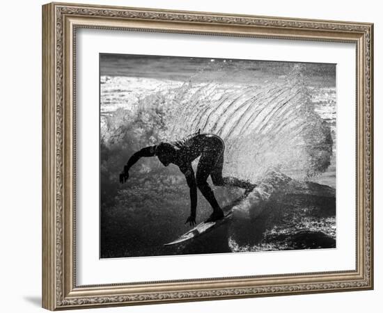 Power Turn-Eric Verbiest-Framed Photographic Print